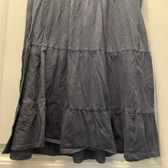 Time and Tru Women’s Short Flutter Sleeve Tiered Mini Dress Size S(4-6) Blue - Picture 5 of 6